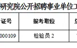 2016年浙江开化县检验检测研究院公开招聘事业单位工作人员拟聘用人员公示